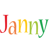 Janny birthday logo