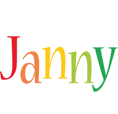 Janny birthday logo