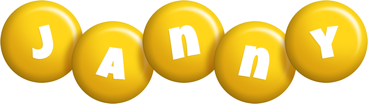 Janny candy-yellow logo