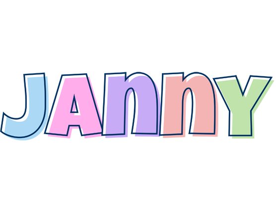 Janny pastel logo