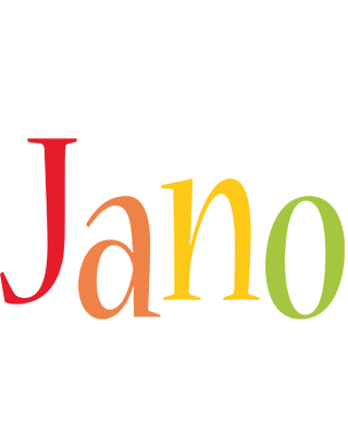 Jano birthday logo