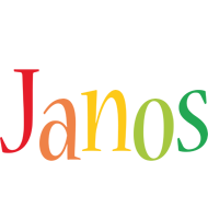 Janos birthday logo