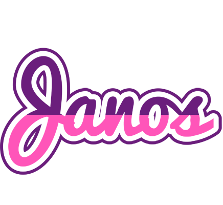 Janos cheerful logo