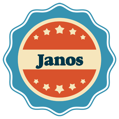 Janos labels logo