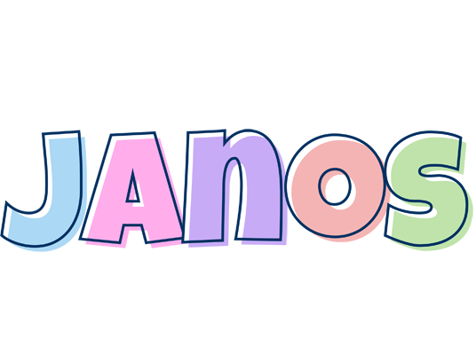 Janos pastel logo