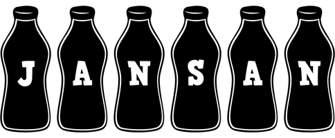 Jansan bottle logo