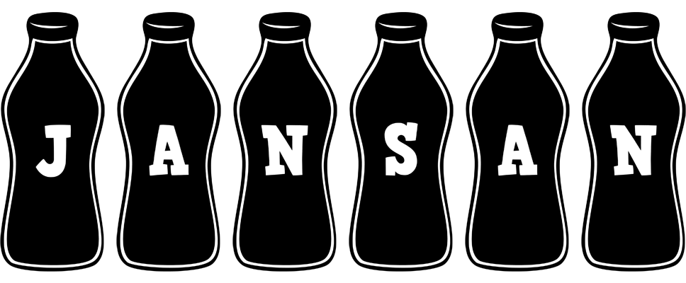 Jansan bottle logo