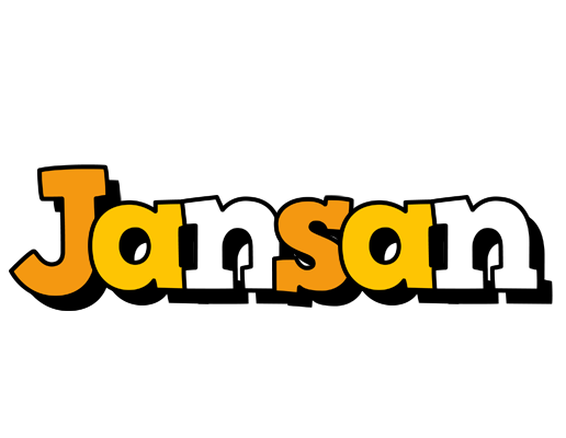 Jansan cartoon logo