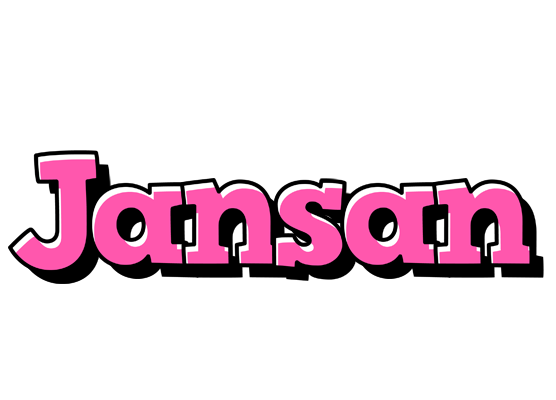 Jansan girlish logo