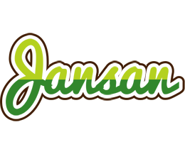 Jansan golfing logo