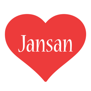 Jansan love logo