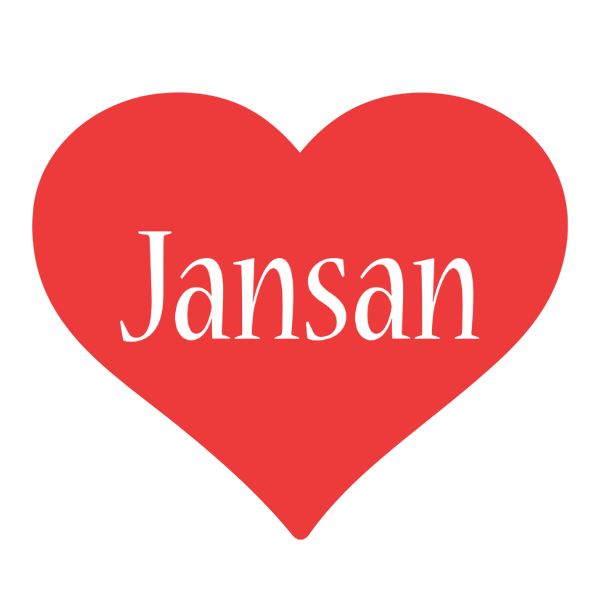 Jansan love logo