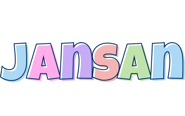 Jansan pastel logo