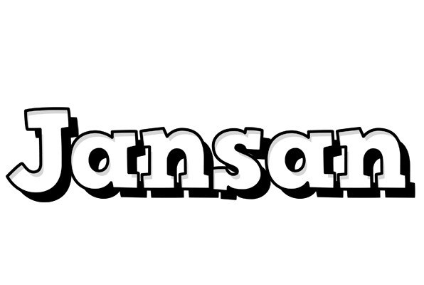 Jansan snowing logo