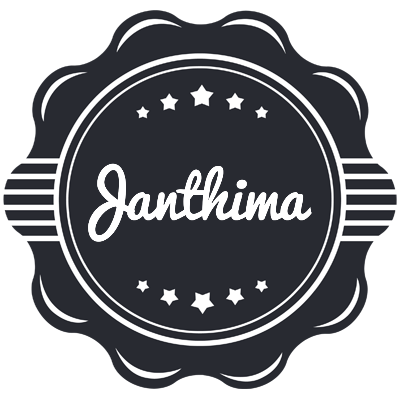 Janthima badge logo