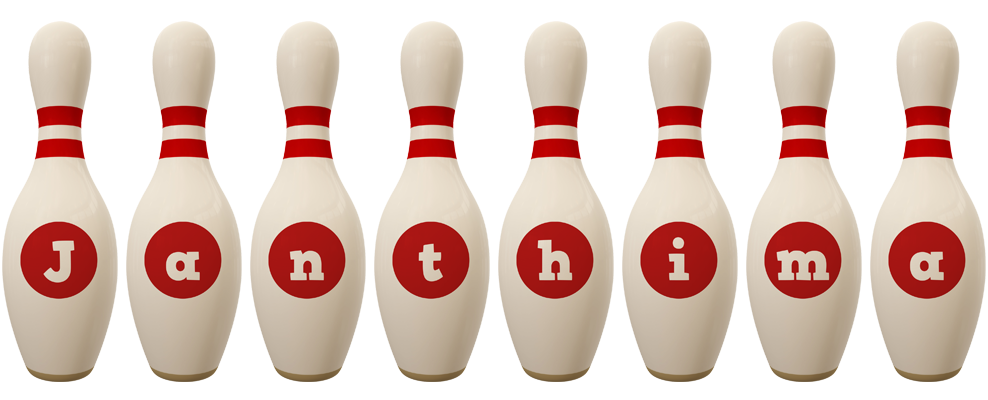 Janthima bowling-pin logo