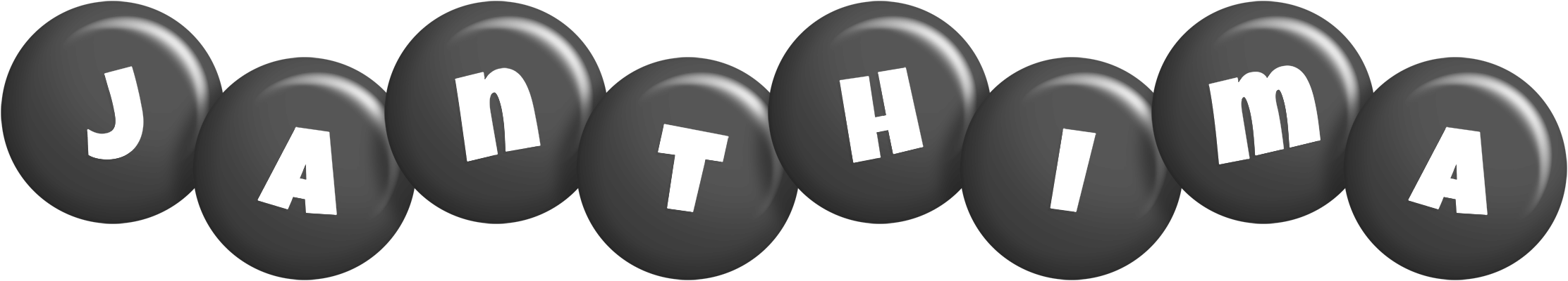 Janthima candy-black logo