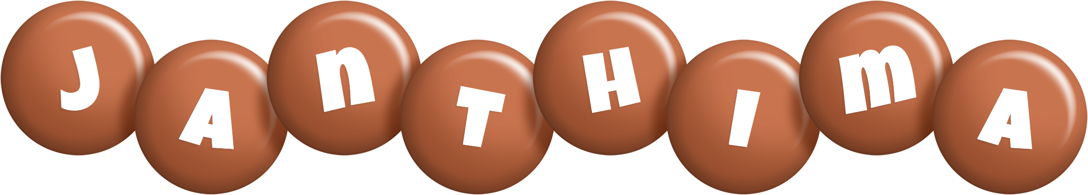 Janthima candy-brown logo