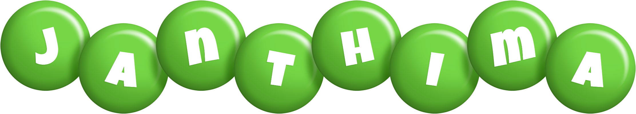 Janthima candy-green logo