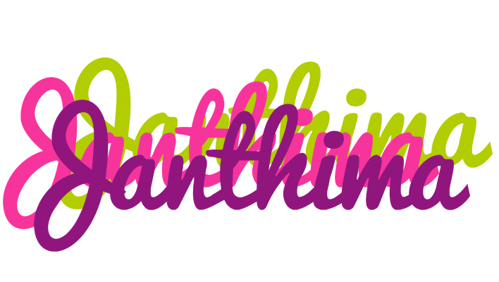 Janthima flowers logo