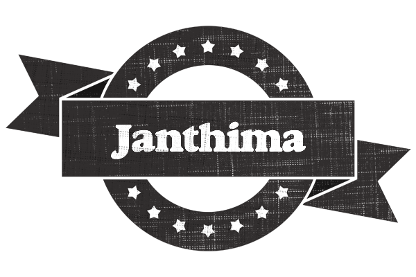 Janthima grunge logo