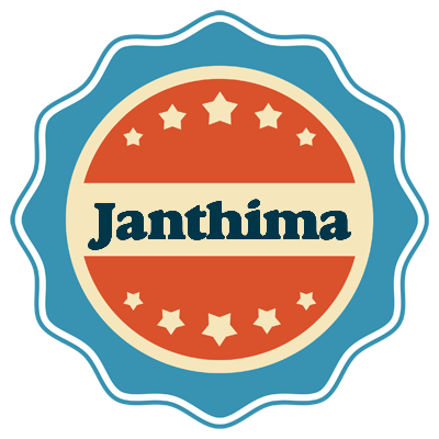 Janthima labels logo