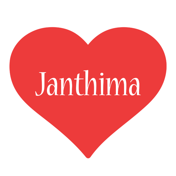Janthima love logo