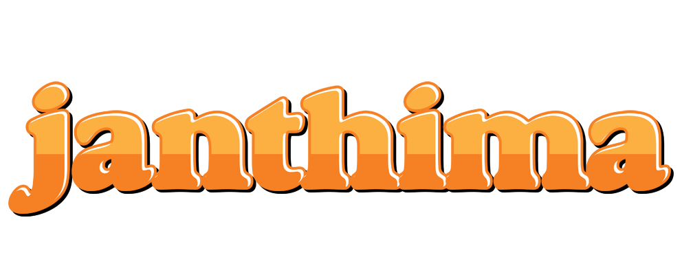 Janthima orange logo