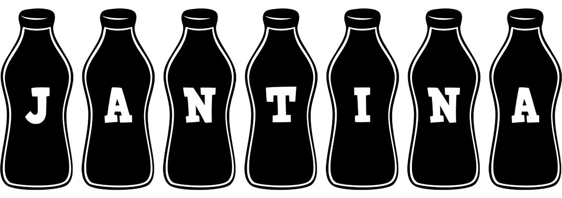 Jantina bottle logo