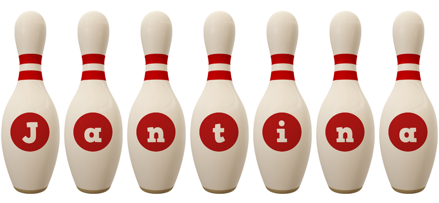 Jantina bowling-pin logo