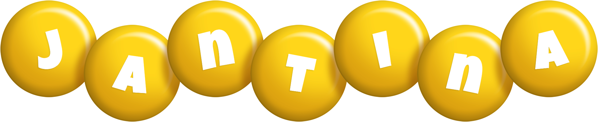 Jantina candy-yellow logo