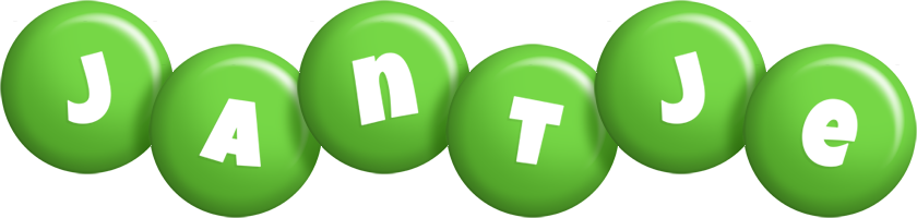 Jantje candy-green logo