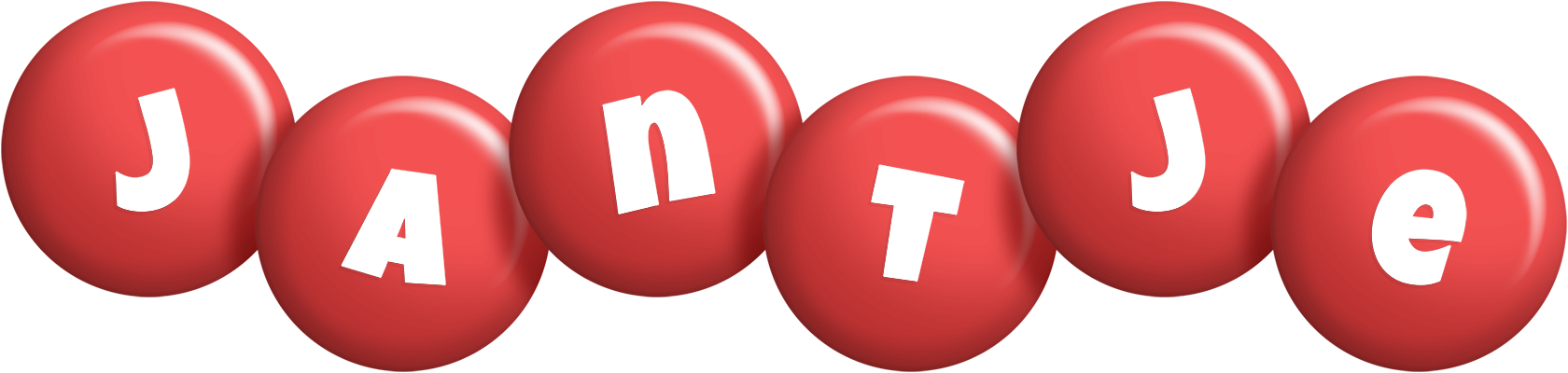Jantje candy-red logo