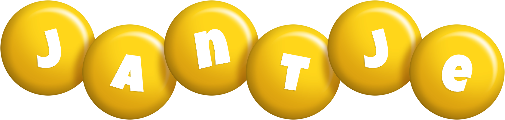 Jantje candy-yellow logo