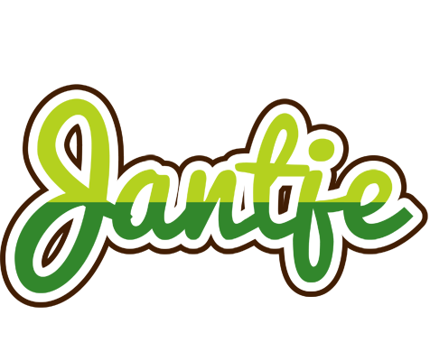 Jantje golfing logo