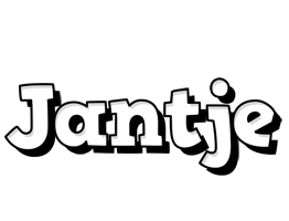 Jantje snowing logo