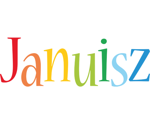 Januisz birthday logo