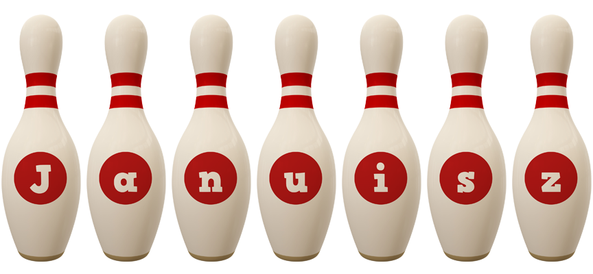 Januisz bowling-pin logo