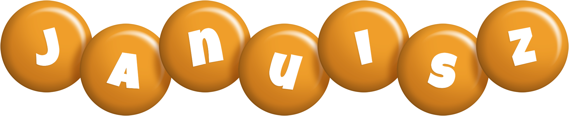 Januisz candy-orange logo