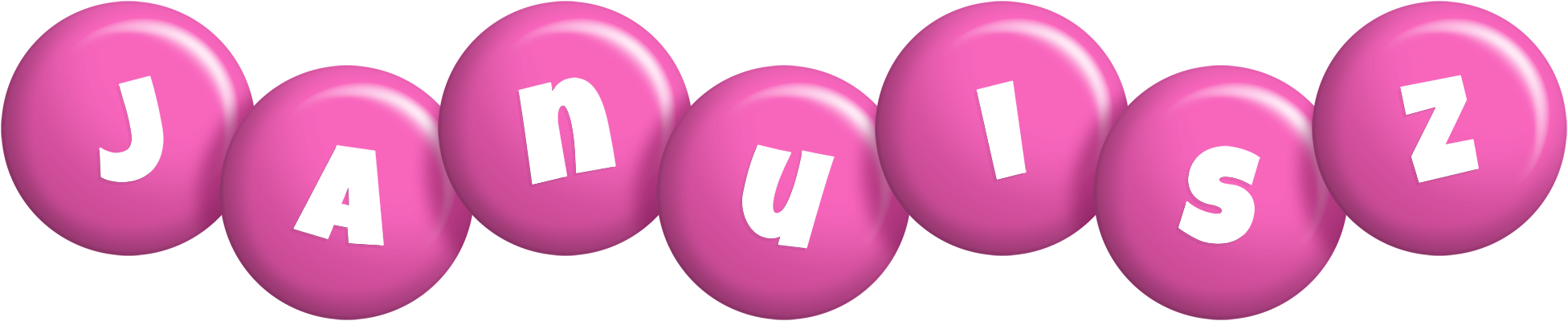 Januisz candy-pink logo