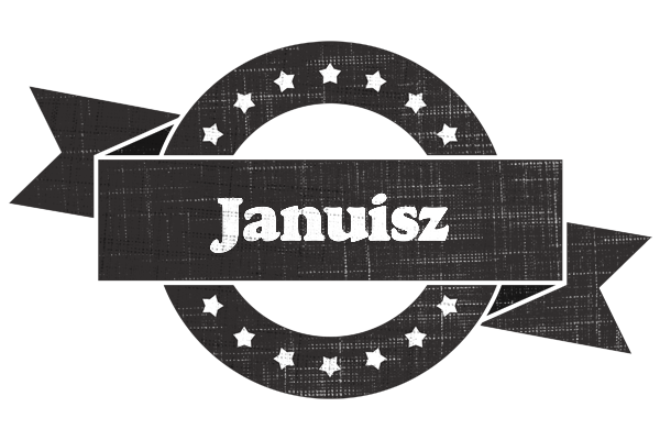 Januisz grunge logo