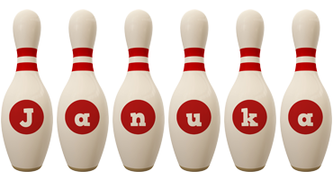 Januka bowling-pin logo