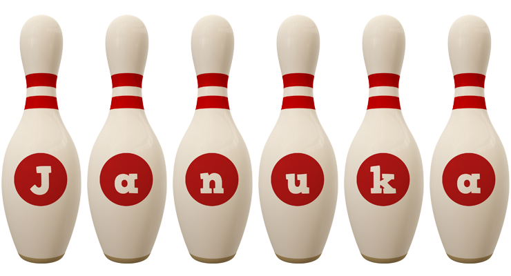 Januka bowling-pin logo