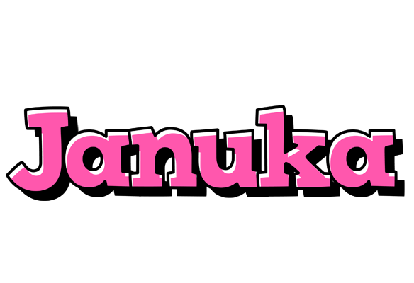 Januka girlish logo