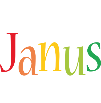 Janus birthday logo