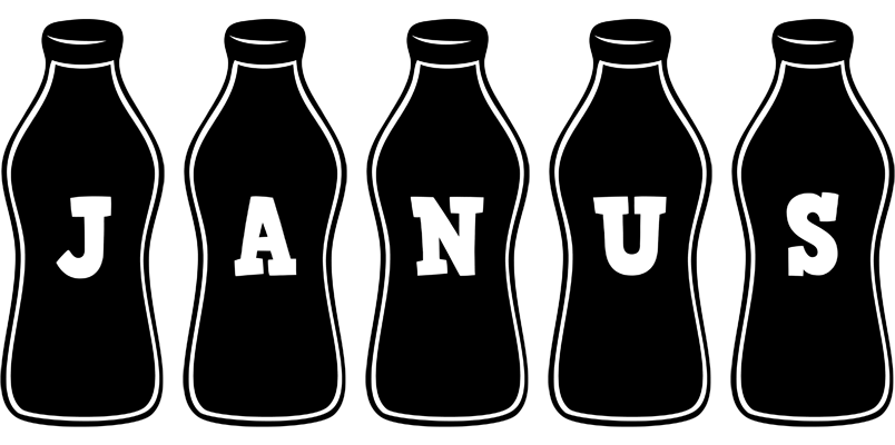 Janus bottle logo