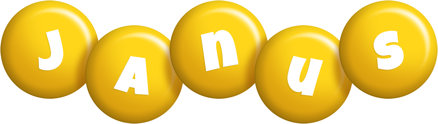 Janus candy-yellow logo