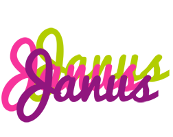 Janus flowers logo