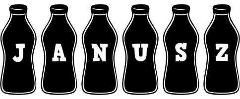 Janusz bottle logo