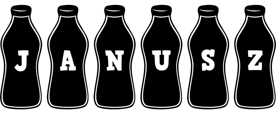 Janusz bottle logo